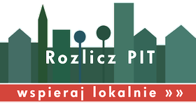 Wspiraj lokalnie- Rozlicz PIT, logo