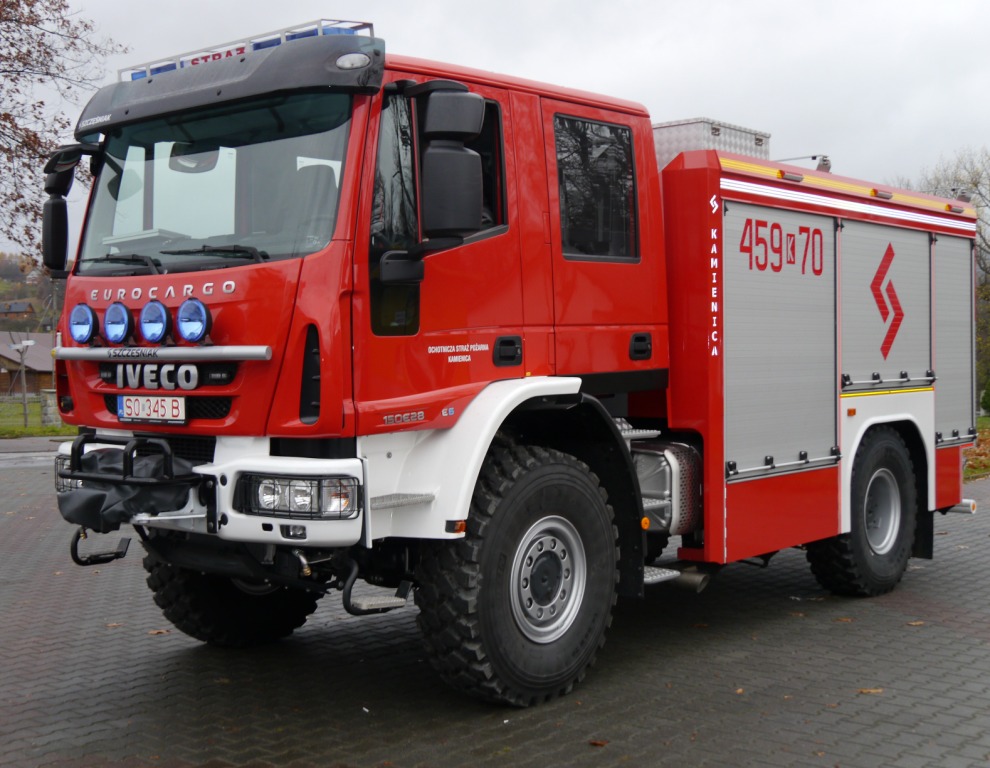 Nowy wóz bojowy dla strażaków