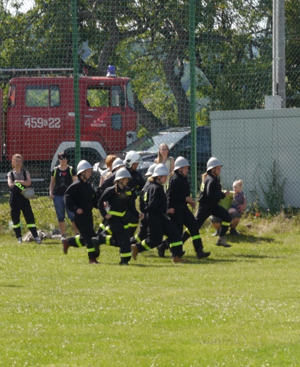 Strażackie zawody sportowo - pożarnicze