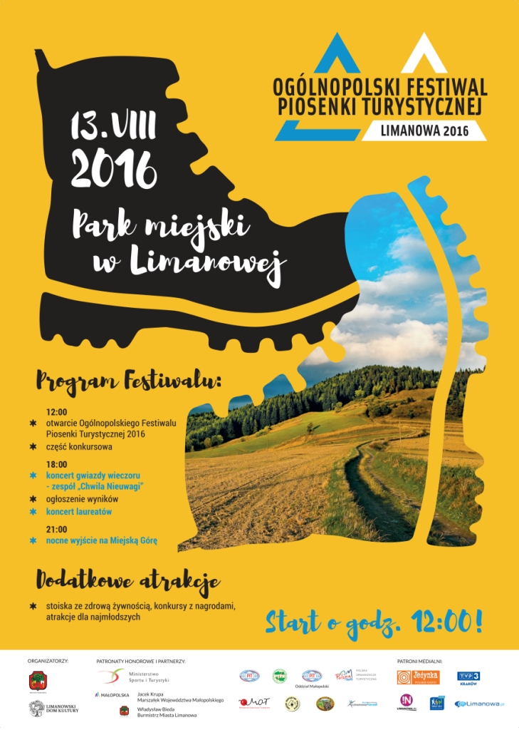Ogólnopolski Festiwal Piosenki Turystycznej - 13 sierpnia