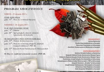 19 - 20 sierpnia: Doroczny Odpust Partyzancki w Szczawie