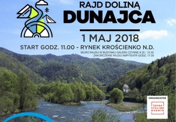 Zaproszenie na Rajd Doliną Dunajca