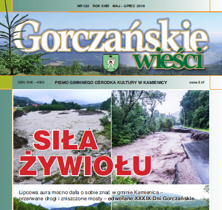 Kolejny numer gazety Gorczańskie Wieści już w sprzedaży