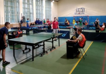 Rozegrano gminny turniej tenisa stołowego