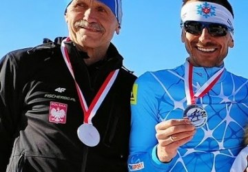 Piotr i Robert Faronowie ze złotym i srebrnym medalem Mistrzostw Polski