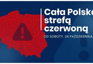 Czerwona strefa w całej Polsce. Wchodzą nowe obostrzenia