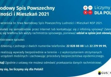 Od 23 czerwca 2021 r. rachmistrzowie spisowi rozpoczęli wywiady bezpośrednie
