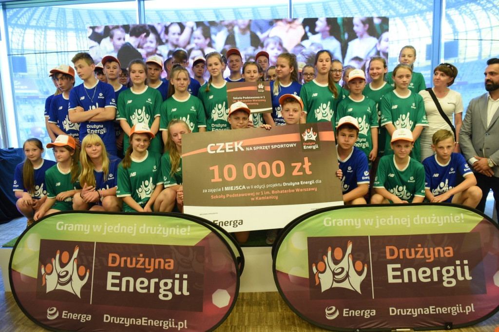 Szkoła Podstawowa nr 1 w Kamienicy wygrywa II edycję Ogólnopolskiego programu „Drużyna Energii”