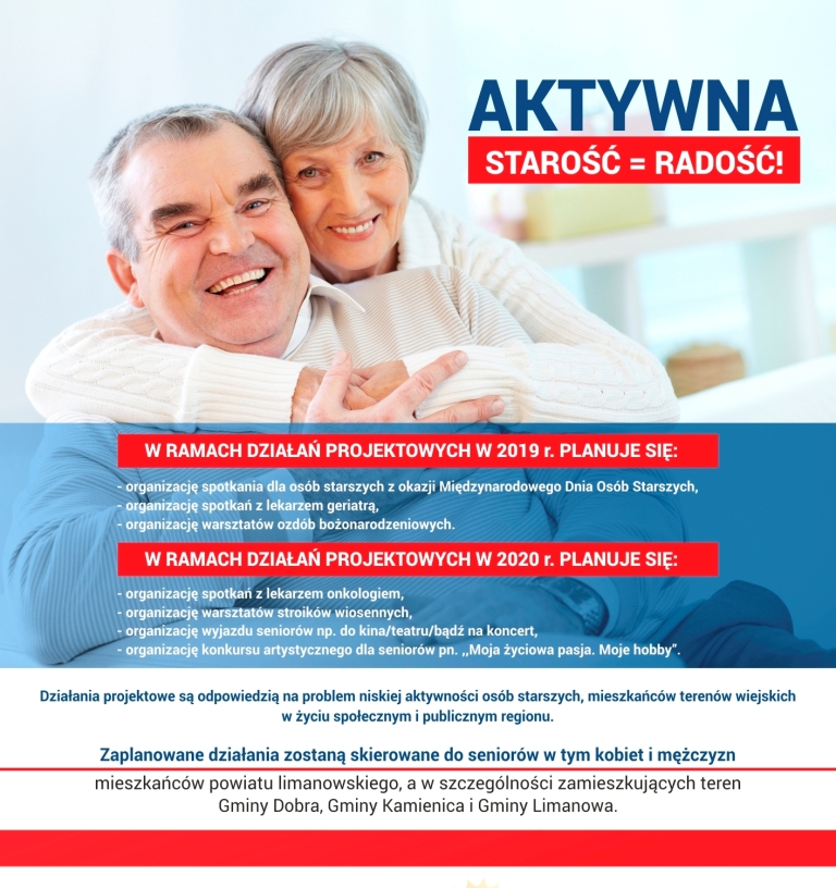 AKTYWNA STAROŚĆ = RADOŚĆ!