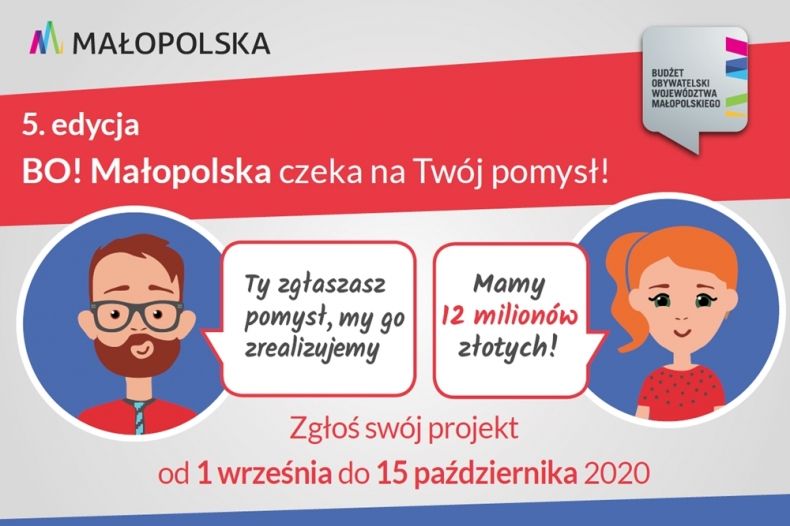 Zgłoś zadanie do BO Małopolska
