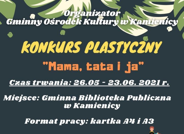 Konkurs „Mama, tata i ja”