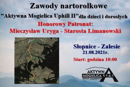 Zawody nartorolkowe „Aktywna Mogielica Uphill II”