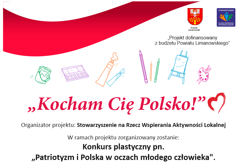 Konkurs plastyczny „Patriotyzm i Polska w oczach młodego człowieka”