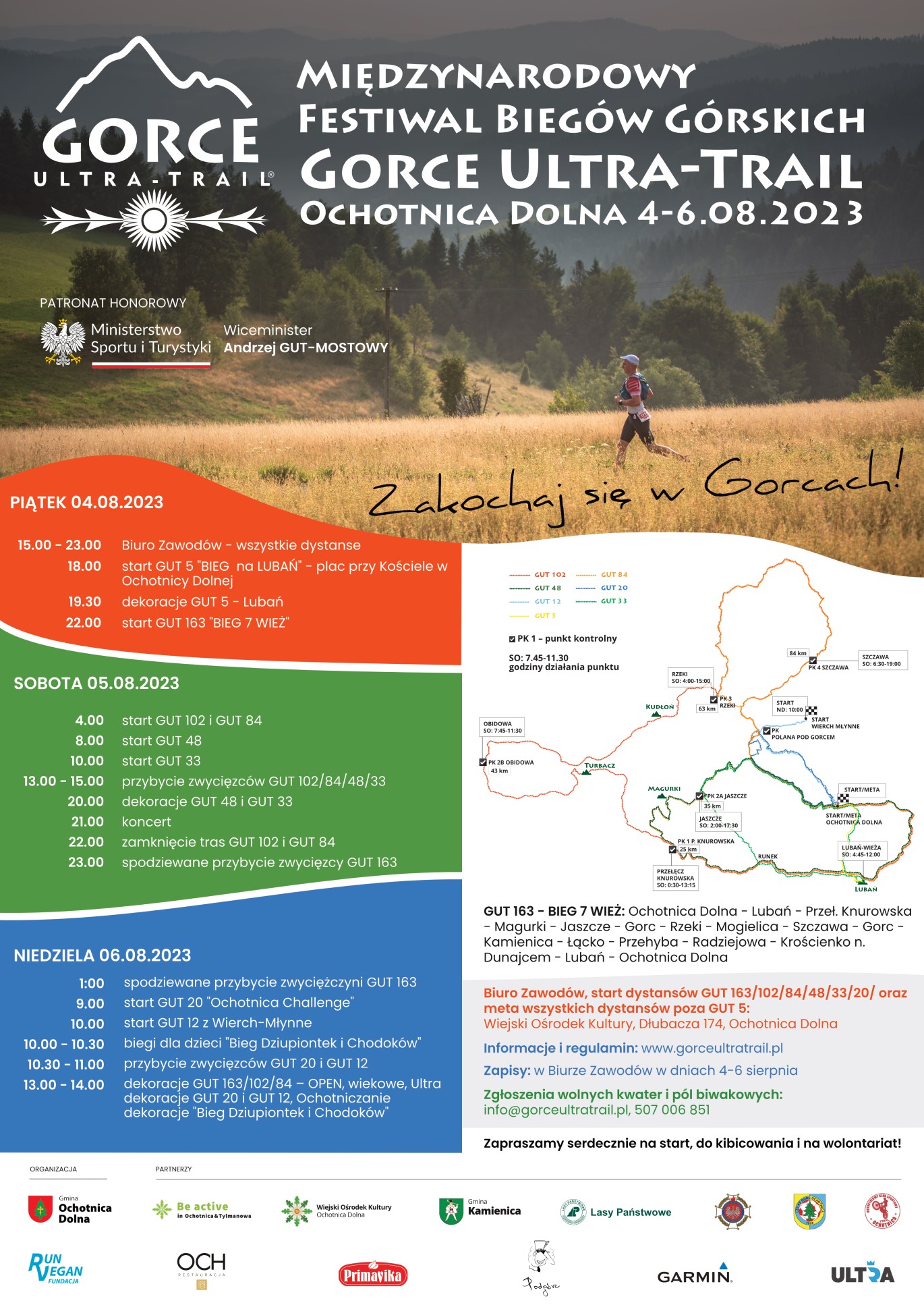 Festiwal Biegów Górskich GORCE ULTRA - TRAIL