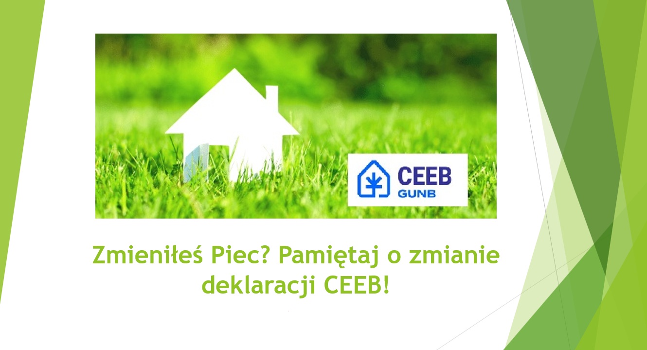 Wymieniłeś kocioł? Zmień deklarację CEEB