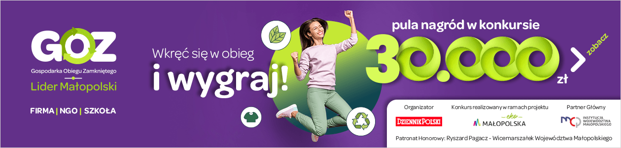 Trwa nabór do konkursu GOZ Lider Małopolski 2026 – zgłoszenia do 17 maja