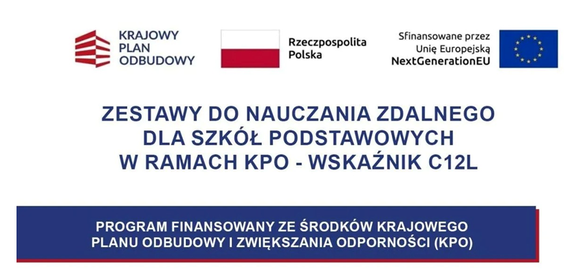 Gmina Kamienica pozyskała sprzęt komputerowy dla szkół w ramach KPO