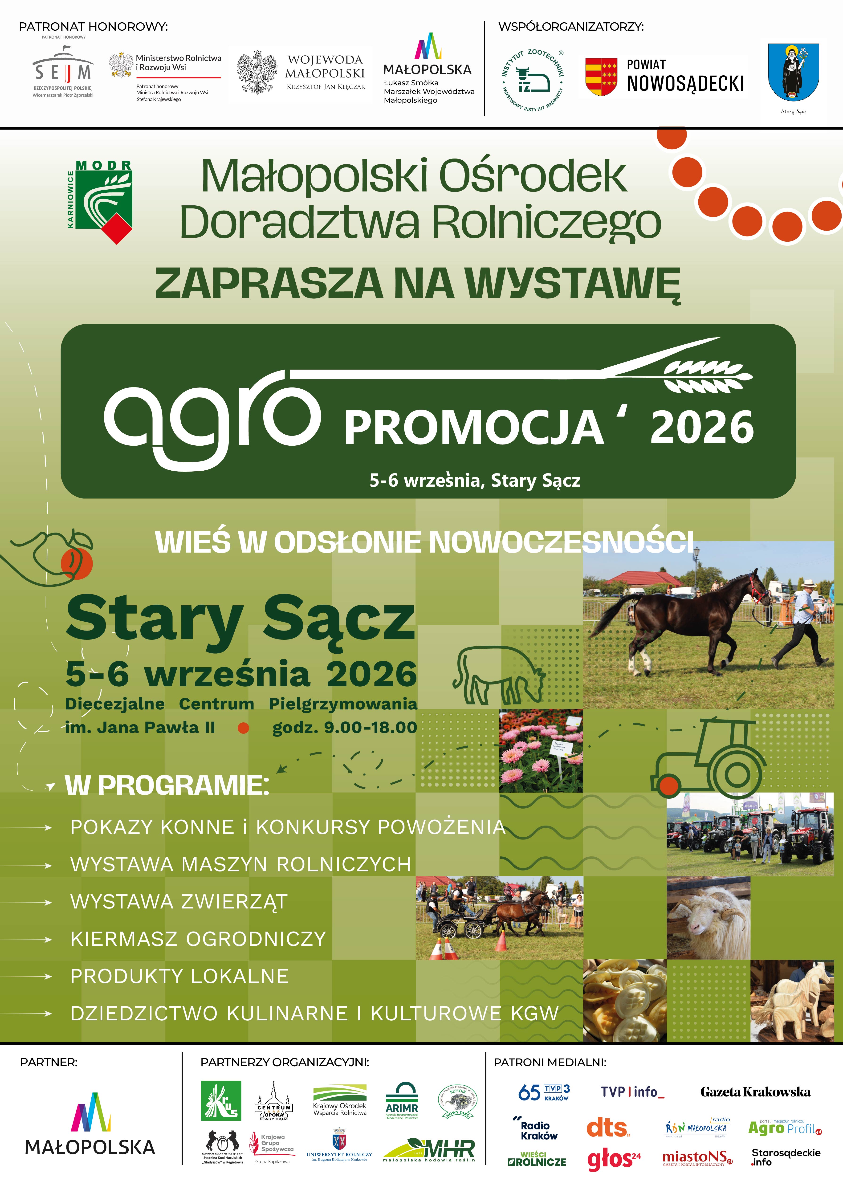 AgroPromocja 2026 – wystawa rolnicza w Starym Sączu